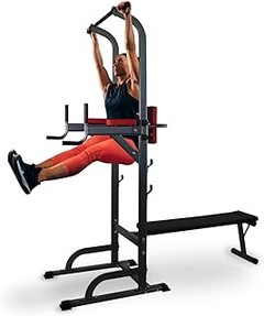 Ejercicios que puedes realizar con un kit de banco y rack de musculación