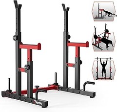 Ejercicios Recomendados Usando Soportes de Barra Ajustables