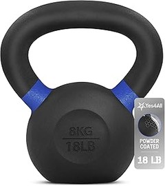 Descubre las mejores kettlebells antideslizantes para entrenar en casa