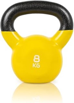 Opiniones sobre Kettlebells Recubiertas de Vinilo para Entrenamiento en Casa