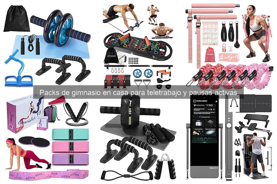 Accesorios Esenciales para Tu Pack de Gimnasio en Casa