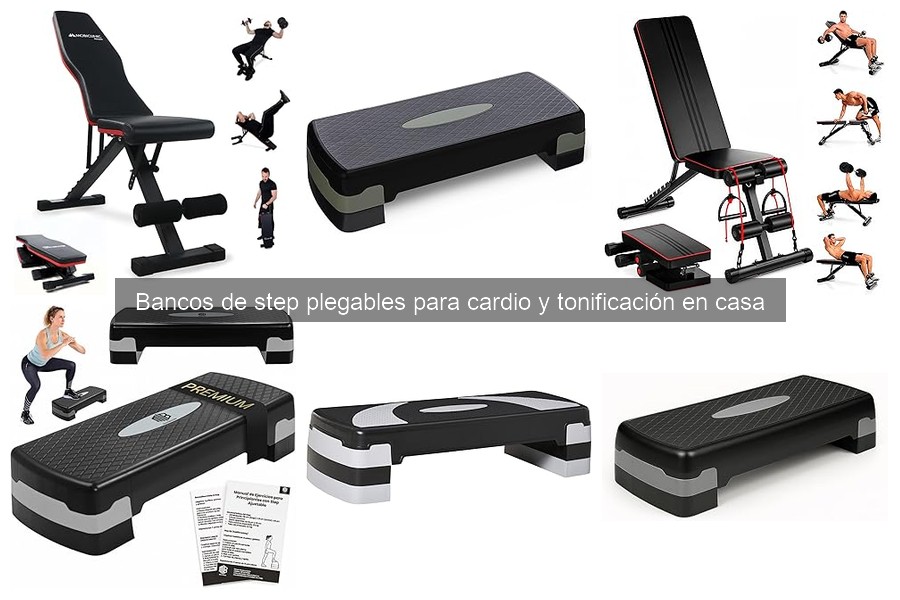 Almacenamiento Eficiente para Bancos de Step Plegables en Casa