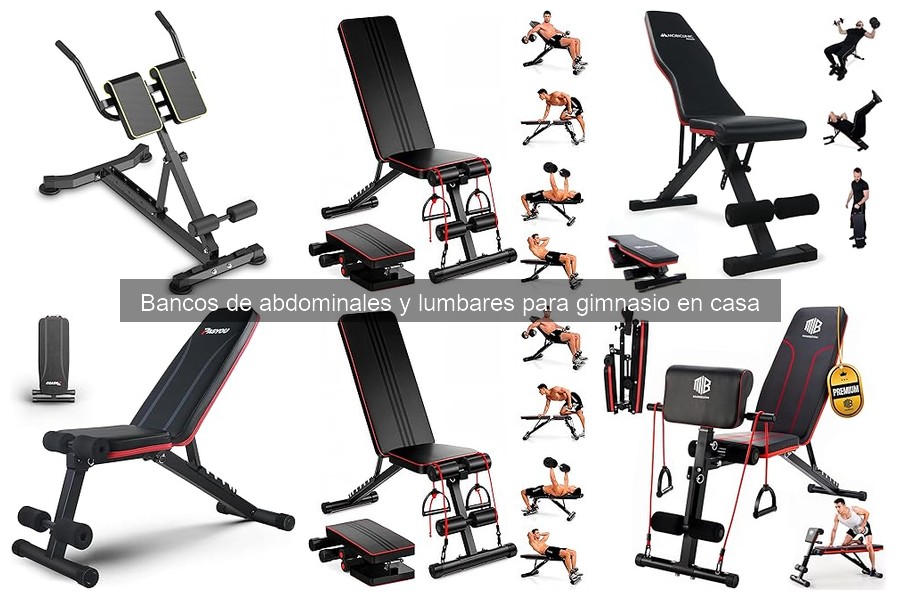 Alternativas a Bancos de Abdominales y Lumbares para tu Gimnasio