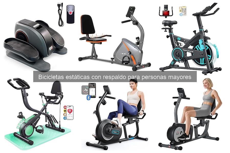 Alternativas a Bicicletas Estáticas con Respaldo para Mayores