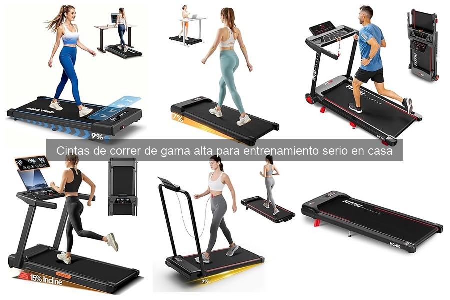 Alternativas a cintas de correr de gama alta para entrenar en casa