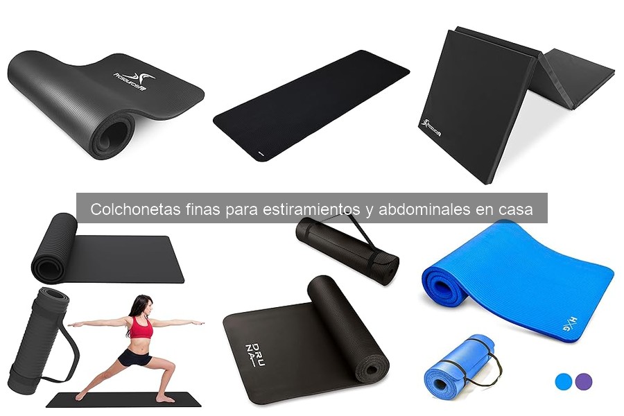 Alternativas a colchonetas finas para estiramientos en casa