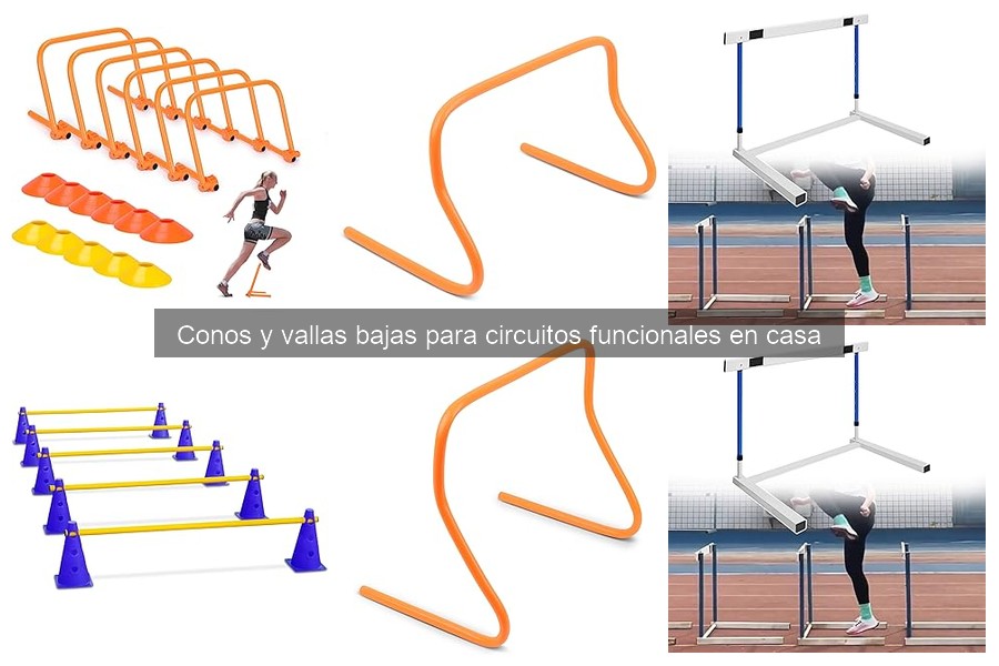 Alternativas a conos y vallas bajas para circuitos en casa
