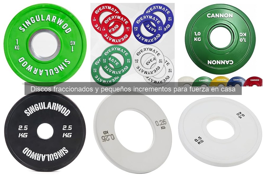 Alternativas a Discos Fraccionados para Fuerza en Casa