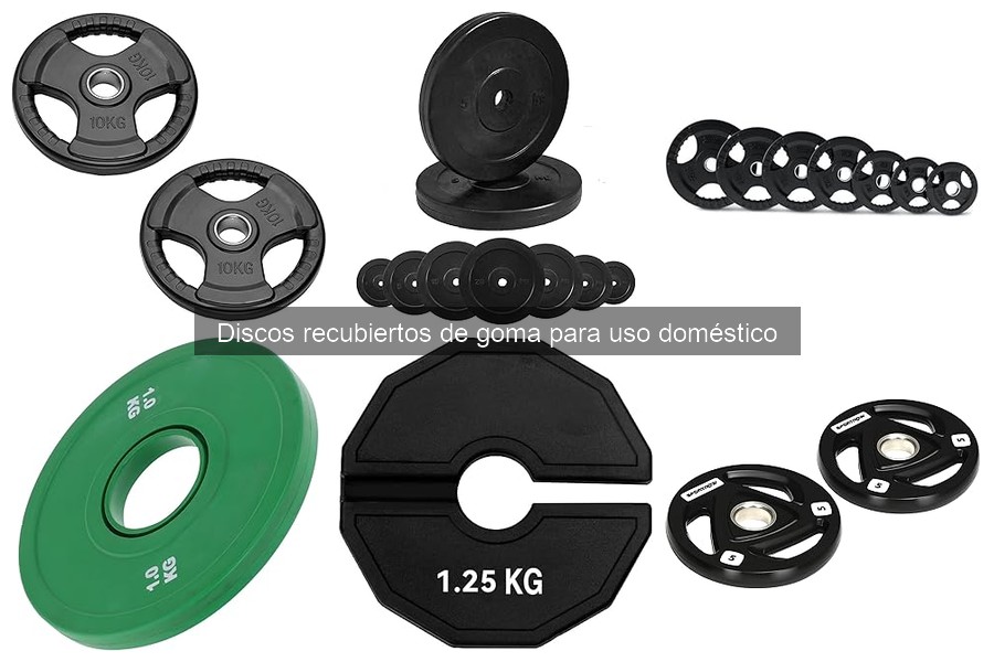Alternativas a discos recubiertos de goma para tu gimnasio