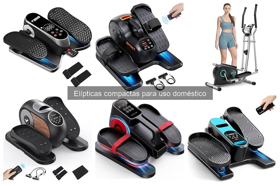 Alternativas a elípticas compactas para entrenar en casa