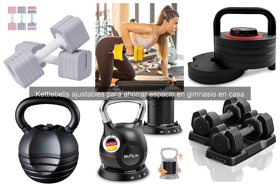 Alternativas a kettlebells ajustables para espacios pequeños
