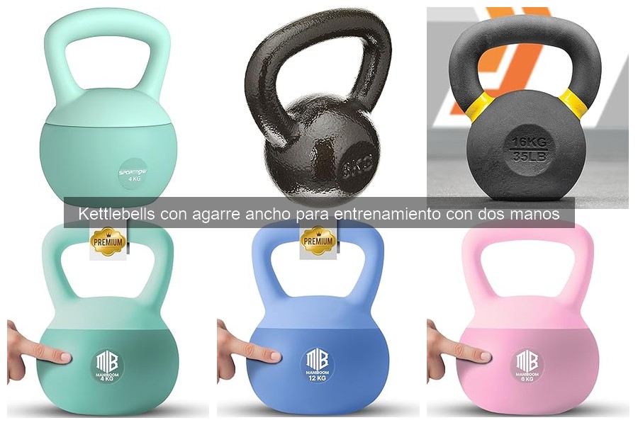Alternativas a Kettlebells con Agarre Ancho para Entrenamiento