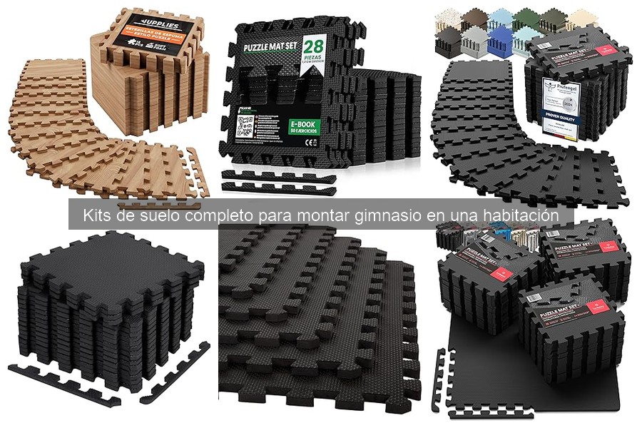 Alternativas a Kits de Suelo para Gimnasio en Casa