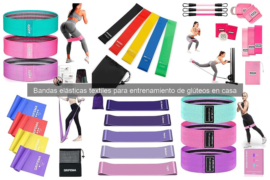 Alternativas a las bandas elásticas textiles para glúteos
