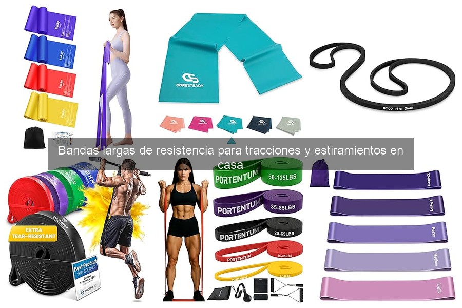 Alternativas a las bandas largas de resistencia para entrenar