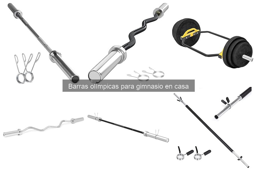 Alternativas a las barras olímpicas para gimnasio en casa