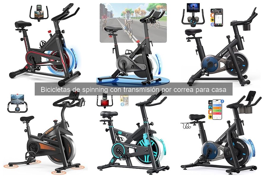 Alternativas a las bicicletas de spinning con transmisión por correa
