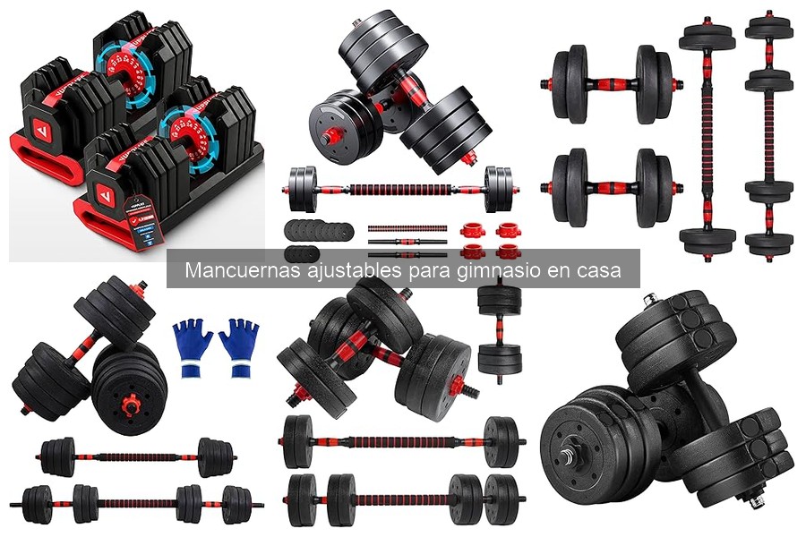 Alternativas a las Mancuernas Ajustables para Entrenar en Casa