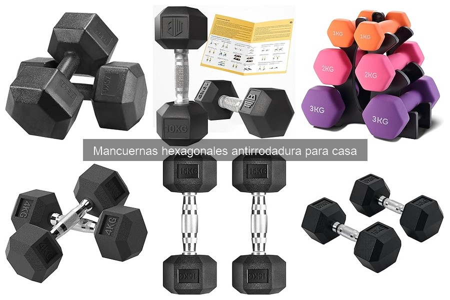 Alternativas a las Mancuernas Hexagonales para Entrenar en Casa