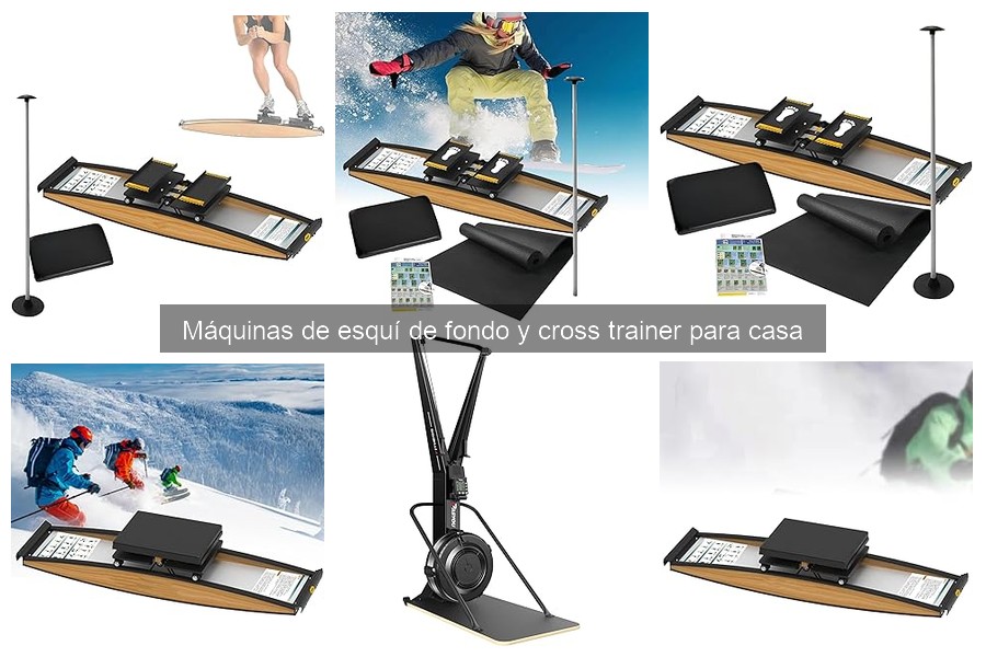 Alternativas a las máquinas de esquí de fondo para cardio en casa