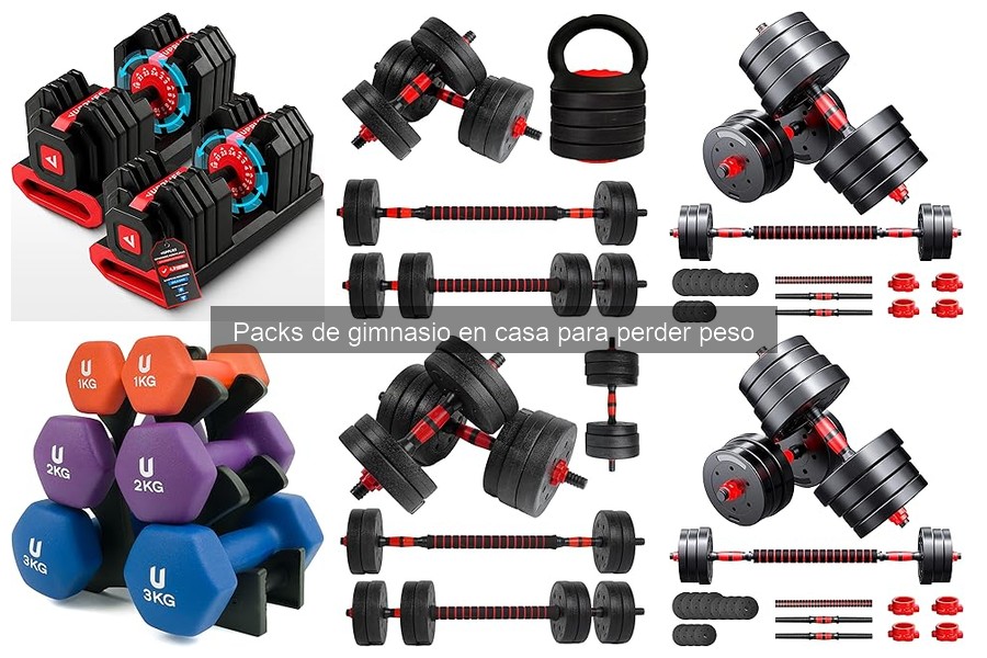 Alternativas a los packs de gimnasio en casa para perder peso
