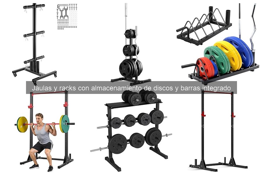 ** Alternativas a los racks de pesas con almacenamiento integrado