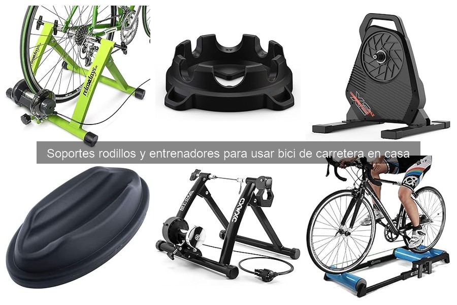 Alternativas a los soportes rodillos para entrenar en casa