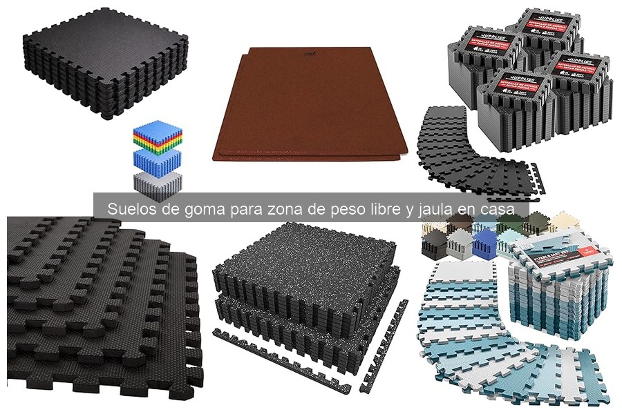 Alternativas a los Suelos de Goma para Zonas de Pesas