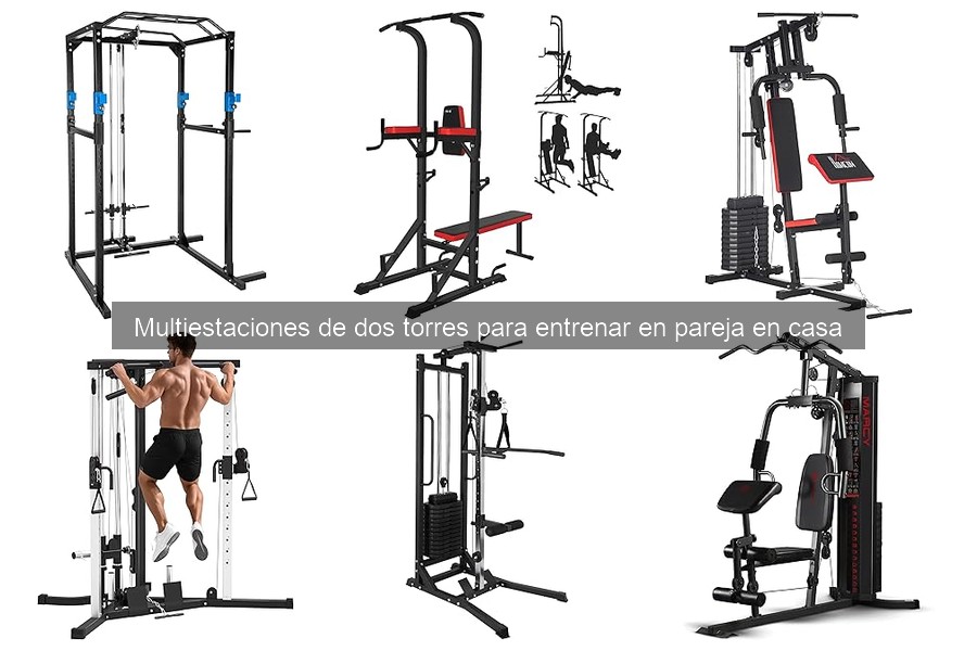 Alternativas a multiestaciones de dos torres para entrenar en pareja