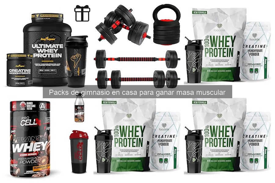 Alternativas a Packs de Gimnasio en Casa para Masa Muscular