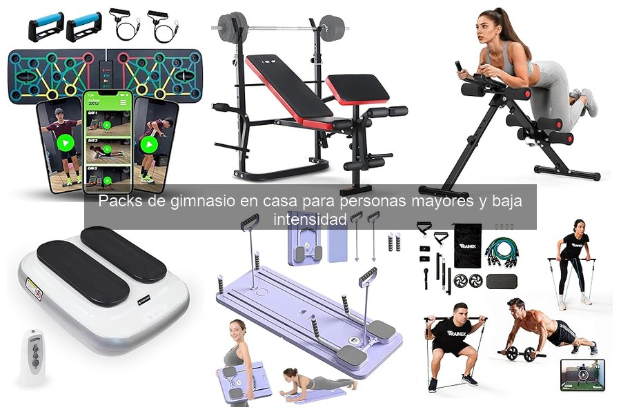 Alternativas a Packs de Gimnasio en Casa para Personas Mayores