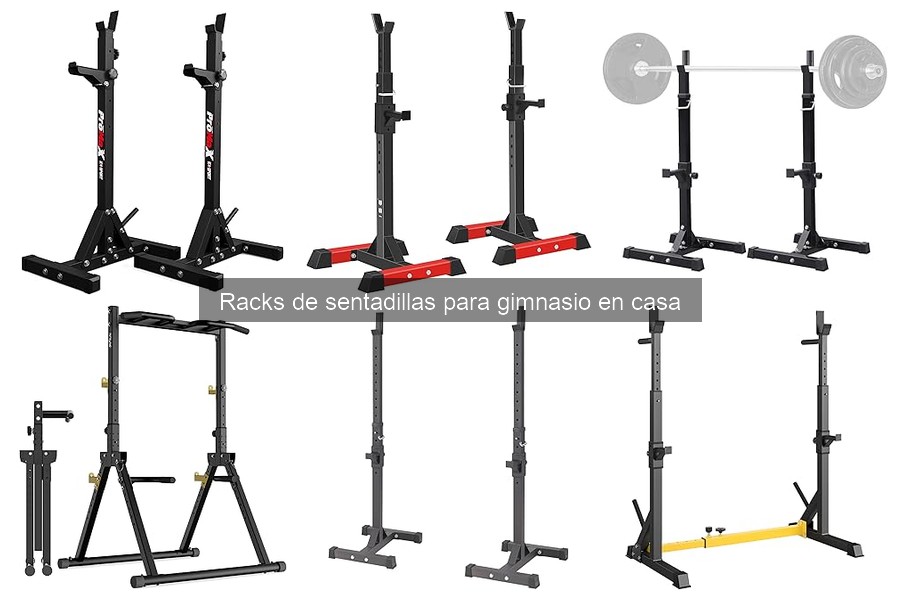 Alternativas a racks de sentadillas para gimnasio en casa