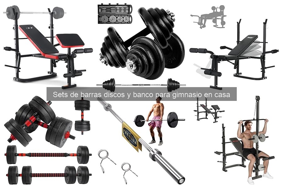 Alternativas a Sets de Barras y Discos para Gimnasio en Casa