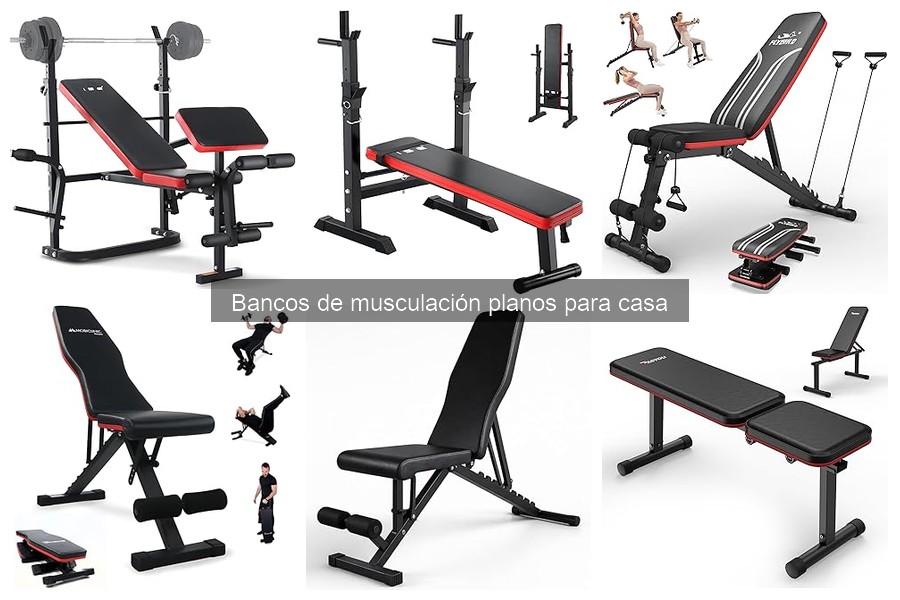 ** Alternativas al banco de musculación plano para casa