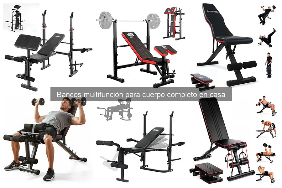 Alternativas al banco multifunción para entrenar en casa