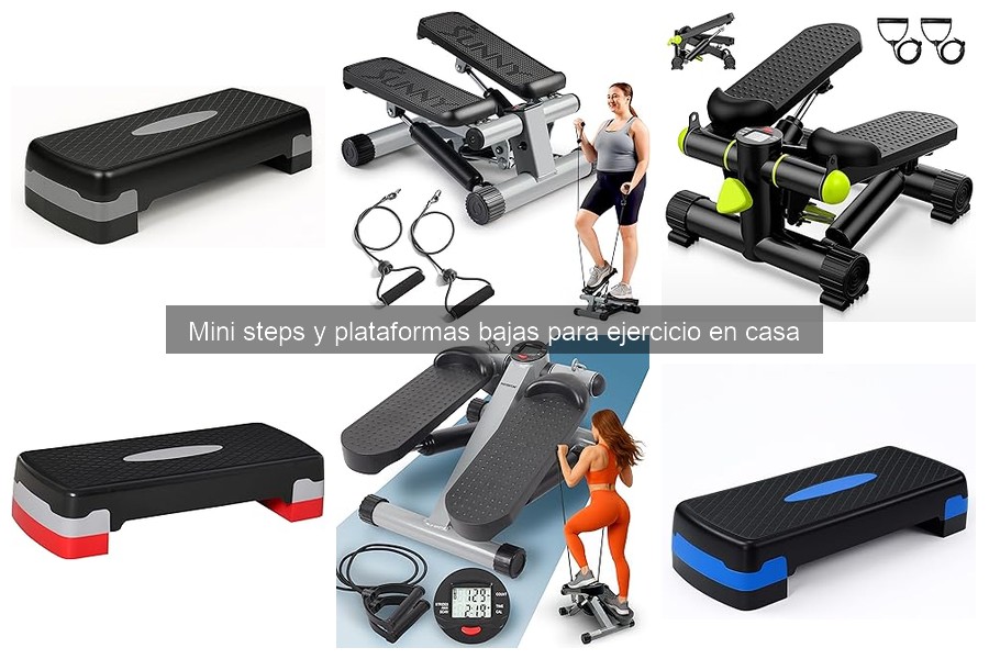 Alternativas al mini step: Ejercicios sin espacio en casa