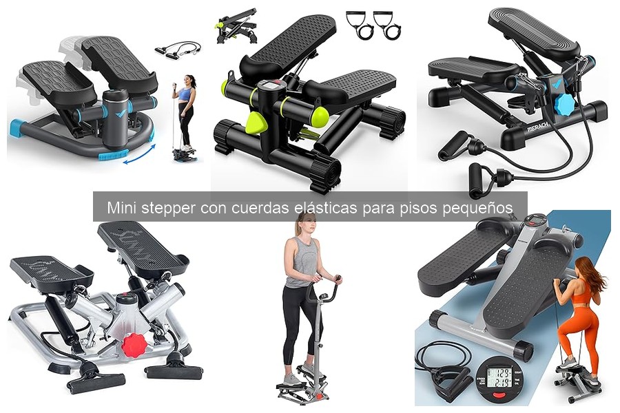 Alternativas al mini stepper con cuerdas elásticas para casa