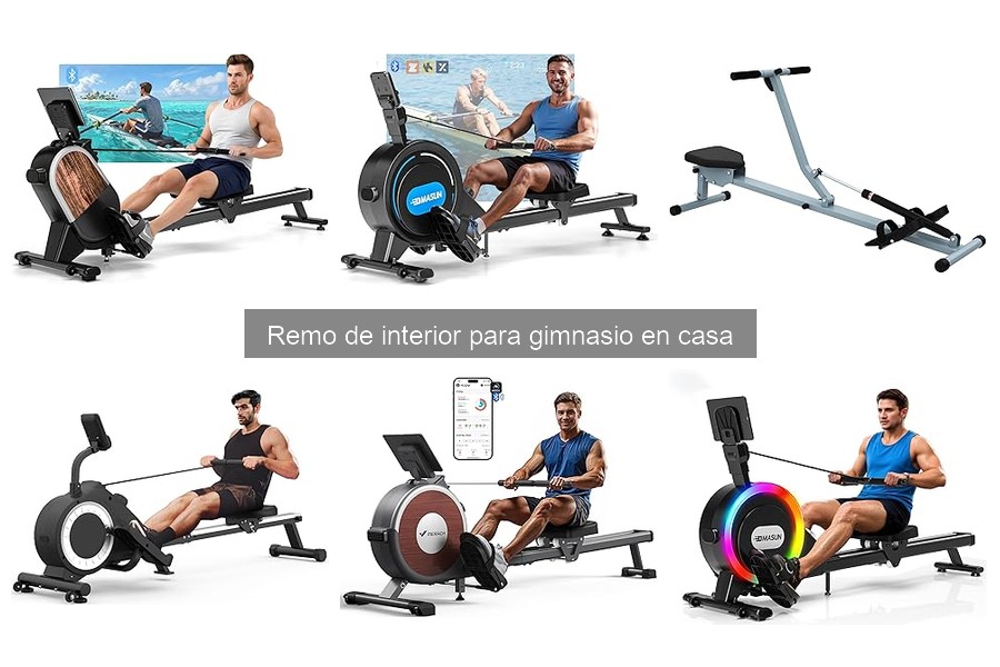 Alternativas al remo de interior para entrenar en casa