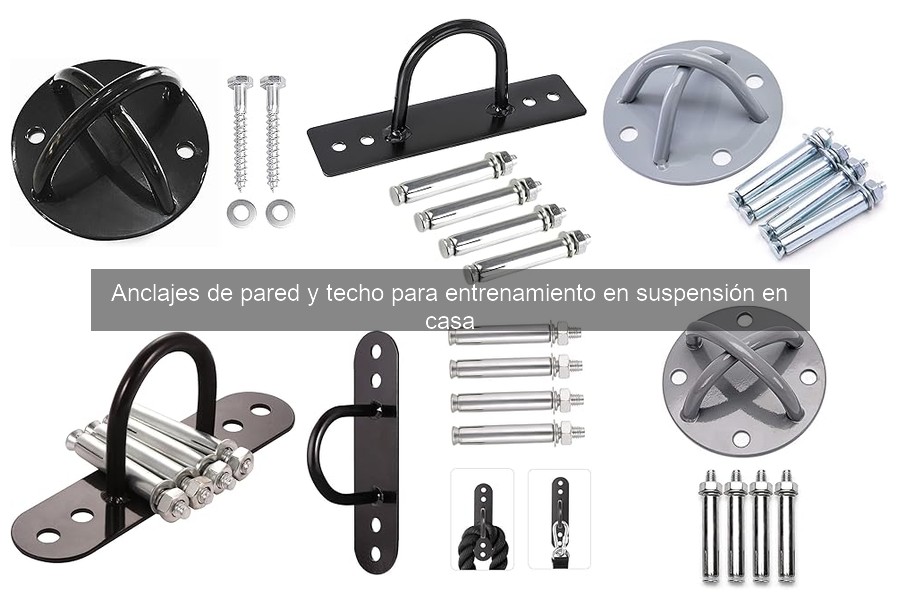 Anclajes de pared vs. techo para entrenamiento en suspensión