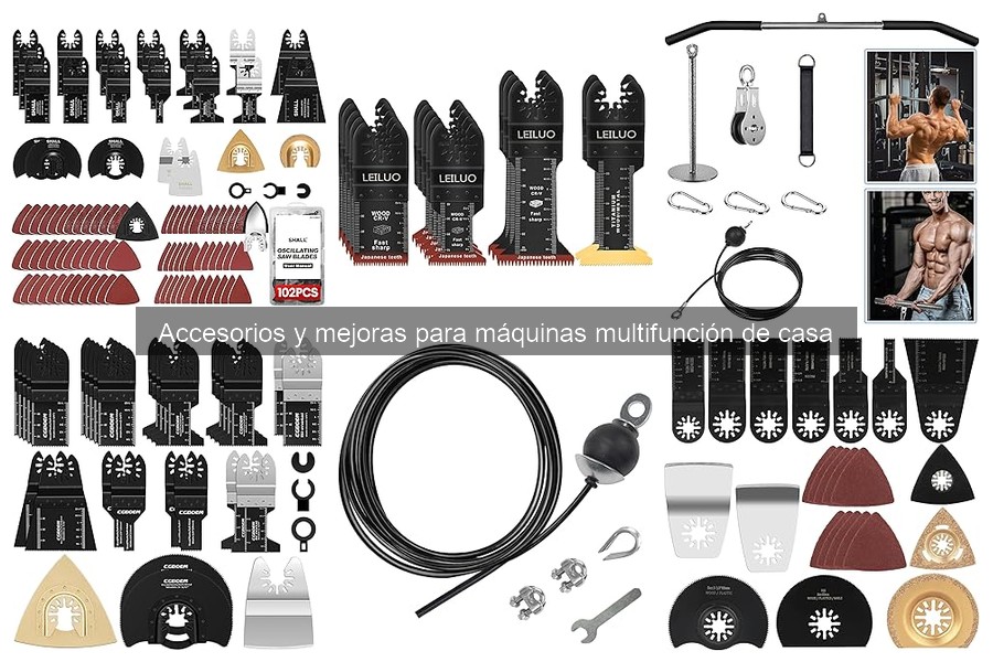 Beneficios de Accesorios para Máquinas Multifunción en Casa