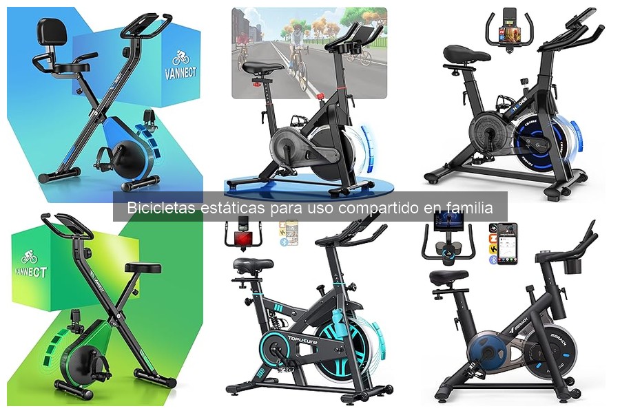 Beneficios de las bicicletas estáticas en casa para la familia