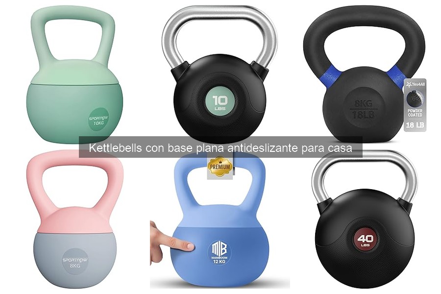 Beneficios de las Kettlebells con Base Plana Antideslizante