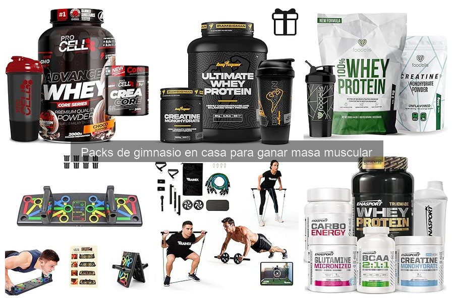Beneficios de los Packs de Gimnasio en Casa para Masa Muscular