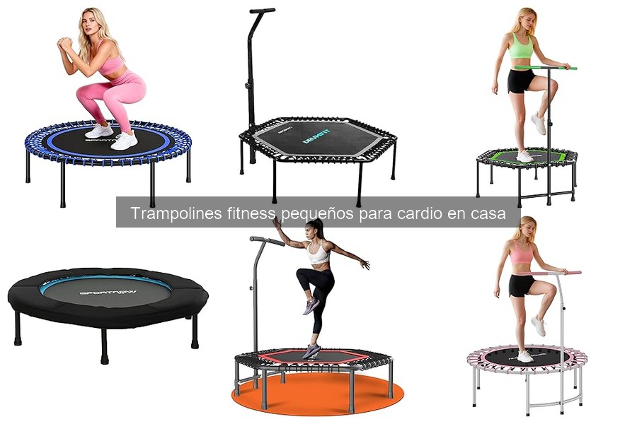 Beneficios de los trampolines fitness pequeños para cardio