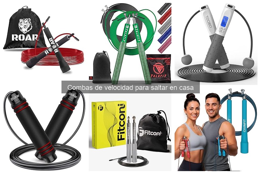 Beneficios de Saltar con Combas de Velocidad en Casa