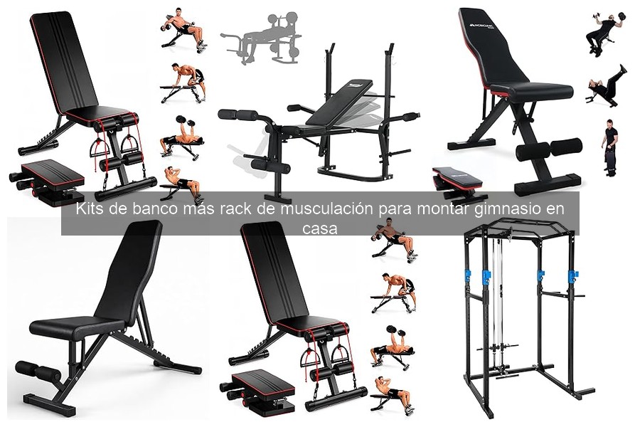 Beneficios de un banco con rack para entrenar en casa