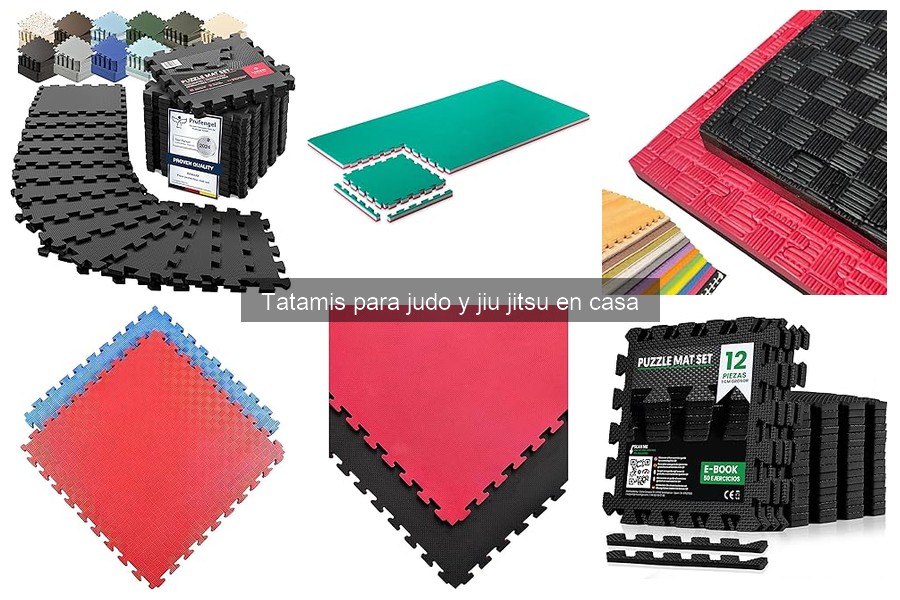 Beneficios de usar tatamis para judo y jiu jitsu en casa