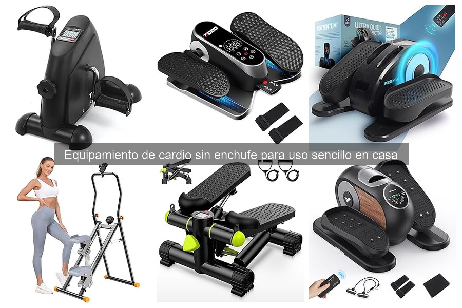 Beneficios del entrenamiento con equipamiento de cardio sin enchufe