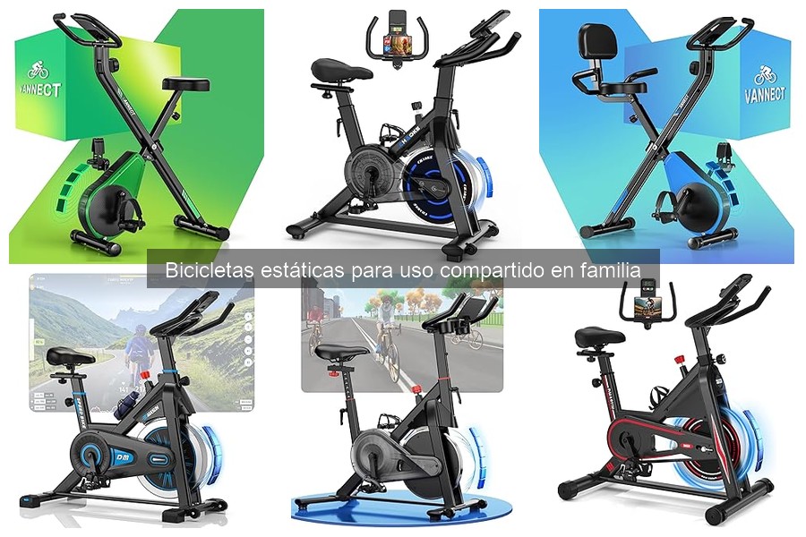 Bicicleta estática vs ciclo indoor: ¿cuál es mejor para familias?