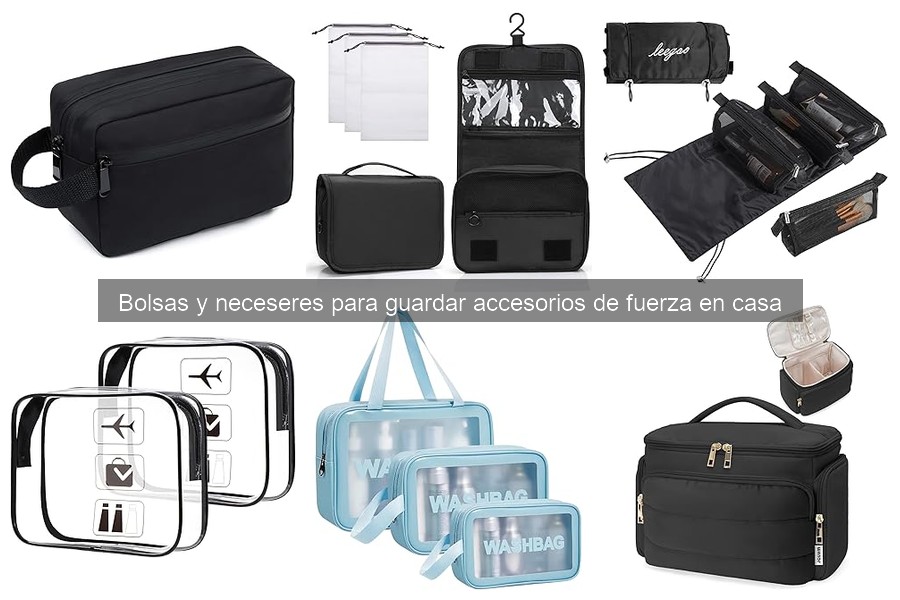 Bolsas y neceseres para guardar accesorios de fuerza